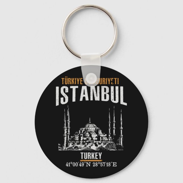 Istanbul Key Ring (Front)