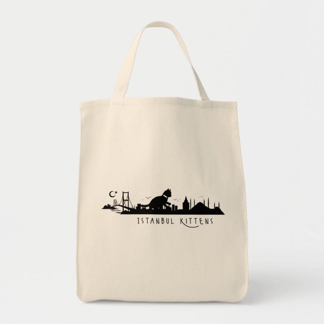 Istanbul Kittens Tote Bag (Front)