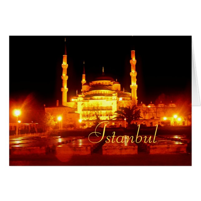 Istanbul Nights Card (Front Horizontal)