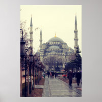 Istanbul print. Travel photography home decor wall