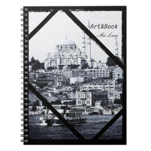 Istanbul, Sultan Ahmed Mosque, Turkey (Notebook) Notebook