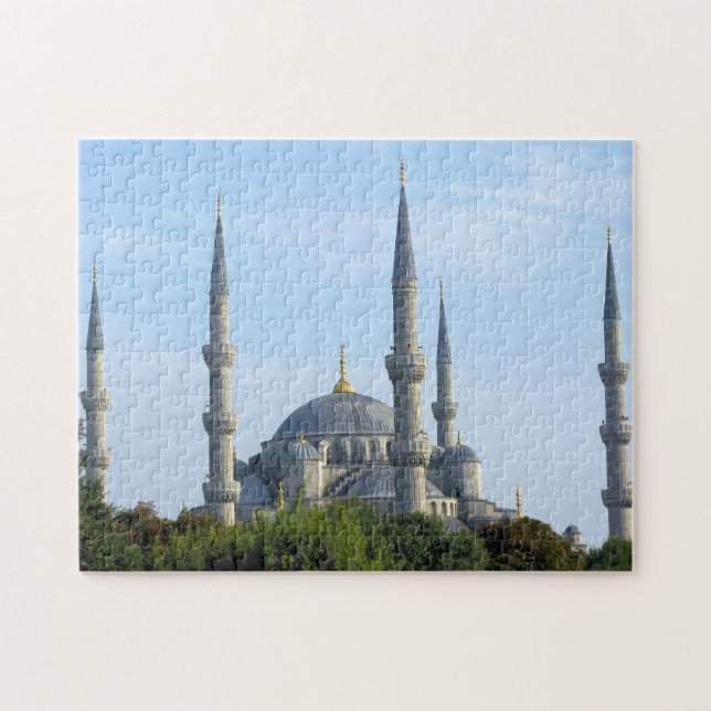 Istanbul - The Blue Mosque - 11x14 - 252 pcs. Jigsaw Puzzle (Horizontal)