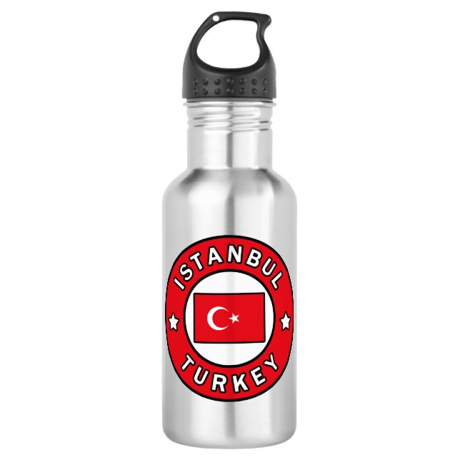 Istanbul Turkey 532 Ml Water Bottle (Front)