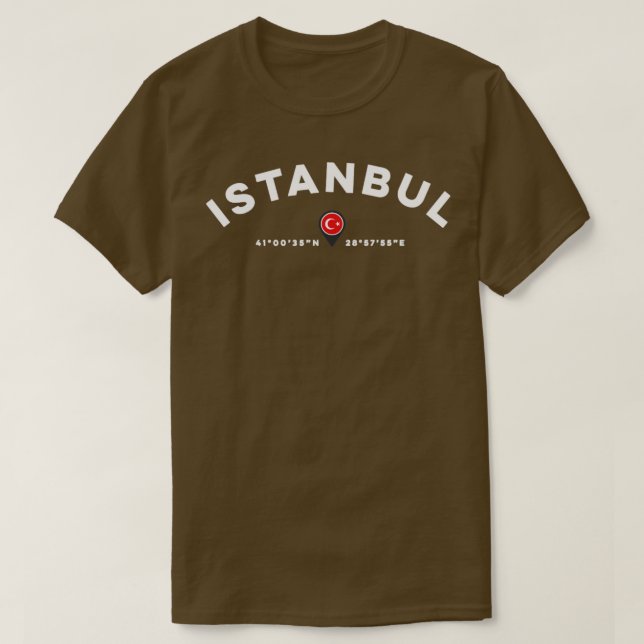 Istanbul Turkey  8  T-Shirt (Design Front)