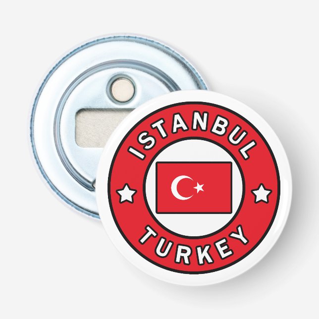 Istanbul Turkey Bottle Opener (Front)