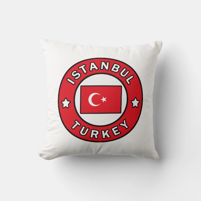 Istanbul Turkey Cushion (Front)