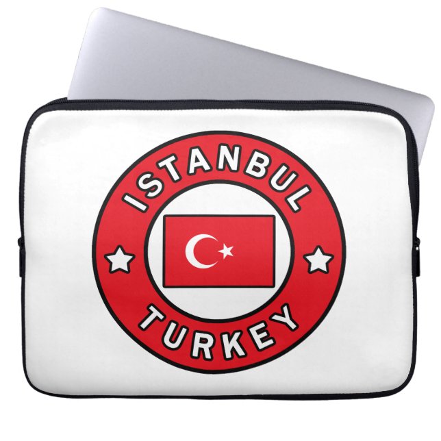 Istanbul Turkey Laptop Sleeve (Front)