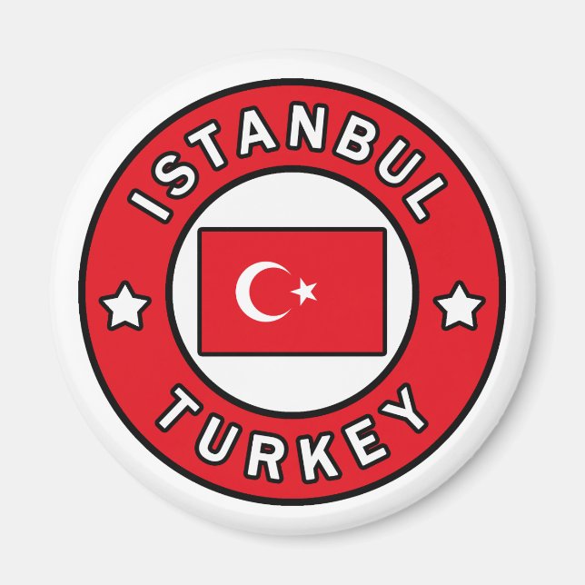 Istanbul Turkey Magnet (Front)