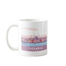 Istanbul Turkey Pastel Travel Design