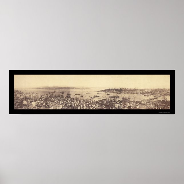 Istanbul Turkey Photo 1876 Poster (Front)