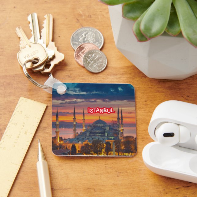 Istanbul Turkey Souvenir Key Ring (Desk)
