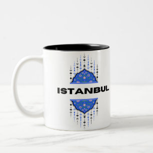Istanbul Turkey Souvenir Two-Tone Coffee Mug