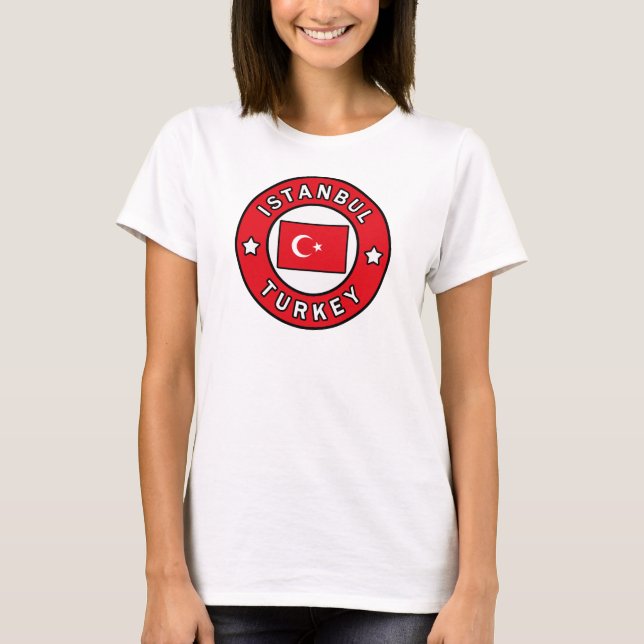 Istanbul Turkey T-Shirt (Front)