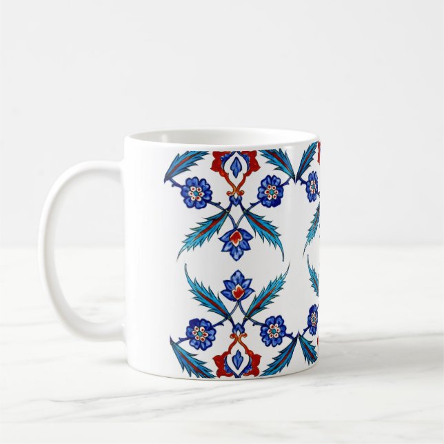 Istanbul, Turkey - Tile Mosaic Coffee Mug (Left)