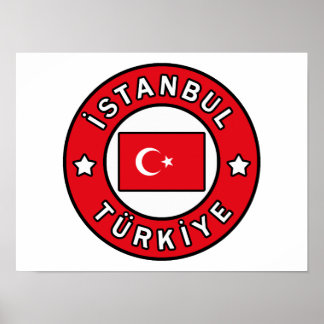 Istanbul Turkiye Poster