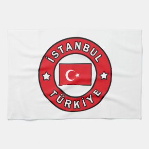 İstanbul Türkiye Tea Towel