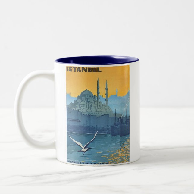 ISTANBUL  Two-Tone COFFEE MUG (Left)