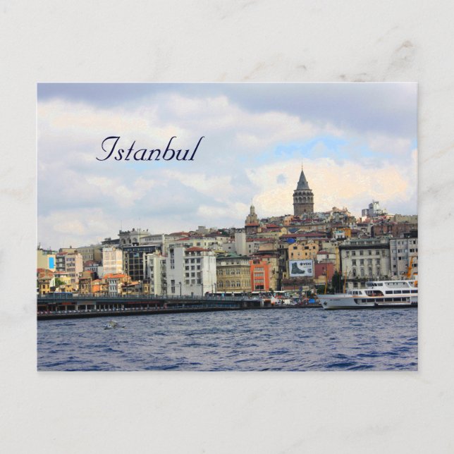 Istanbul View Postcard (Front)
