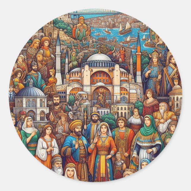 Istanbul's Culture Sticker (Front)