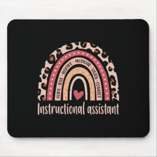 Istant 100th Day Of School Teacher Aide 1  Mouse Pad