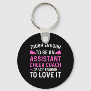 Istant Cheer Coach Cheerleading Cheerleader Apprec Key Ring