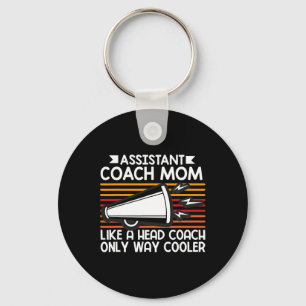 Istant Cheer Coach-mom Funny Sports Coaching Cheer Key Ring