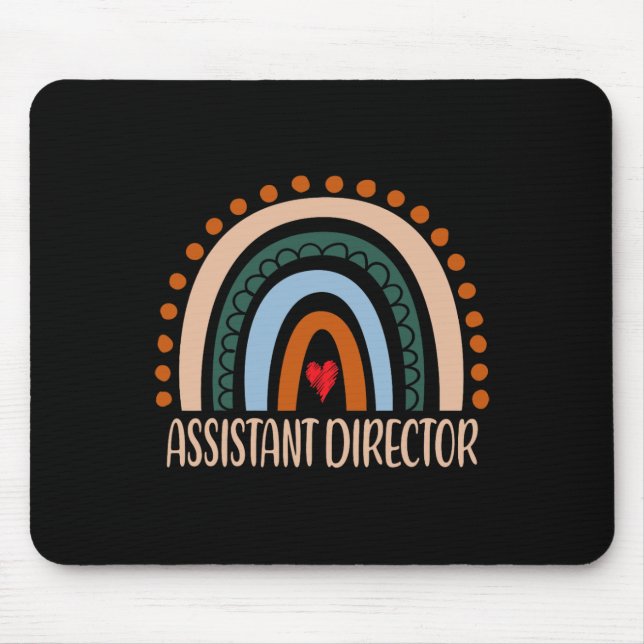 Istant Director Rainbow Appreciation Day Back To S Mouse Pad (Front)