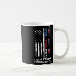 Istant Fireworks Director 4th Of July Coffee Mug