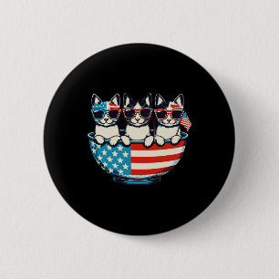 Istant Fireworks Director 4th Of July Independence 6 Cm Round Badge