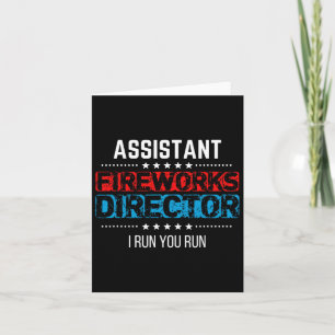 Istant Fireworks Director Usa Independence Day Jul Card