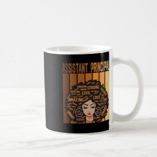 Istant Principal Afro African Women Black History Coffee Mug