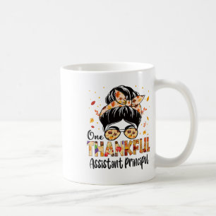 Istant Principal One Thankful Thanksgiving Fall Au Coffee Mug