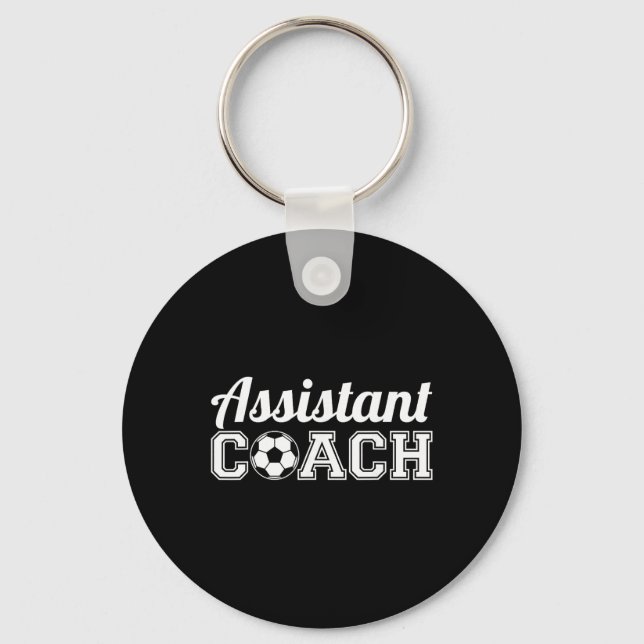 Istant Soccer Coach _1  Key Ring (Front)