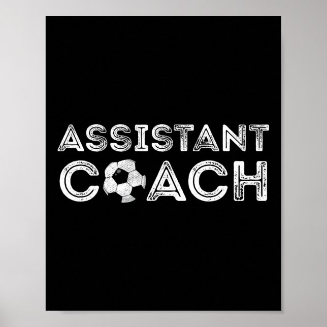 Istant Soccer Coach Coaches Appreciation Funny Coa Poster (Front)