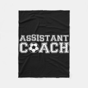 Istant Soccer Coach Fleece Blanket