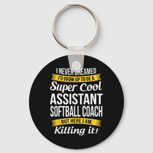 Istant Softll Coach Thank You Funny Gift Key Ring