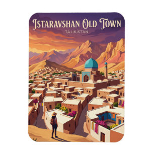 Istaravshan Old Town Tajikistan Magnet