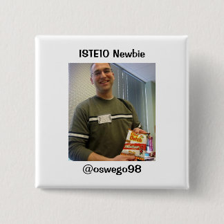 ISTE10 Newbie Supporter 15 Cm Square Badge