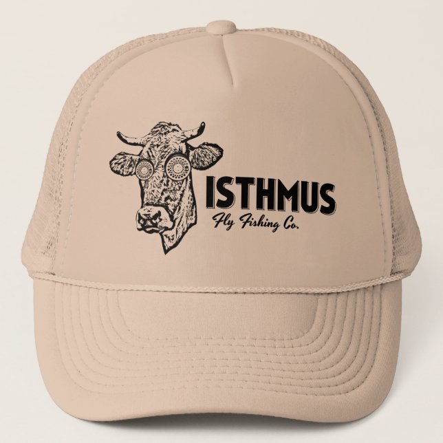Isthmus Fly Fishing Trucker Hat (Front)