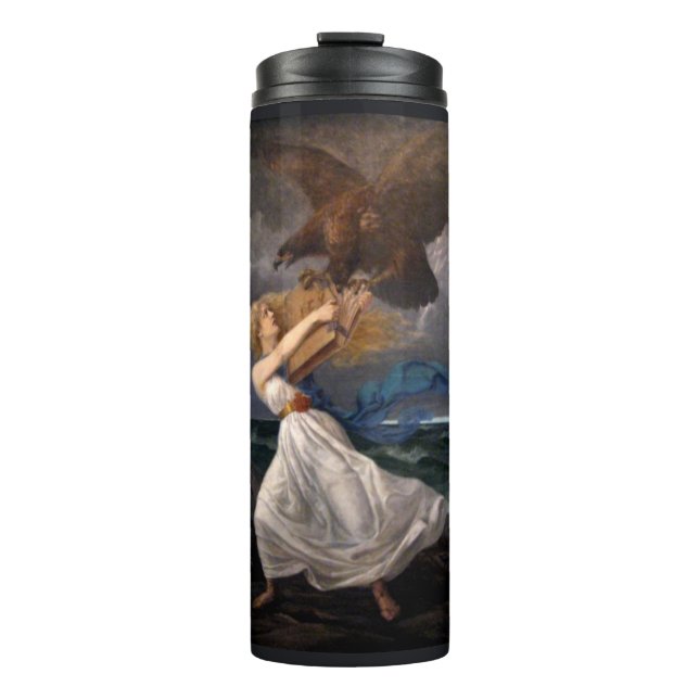 Isto’s ”The Attack” Art custom tumbler (Front)