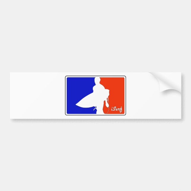 iSurf RWB Bumper Sticker (Front)