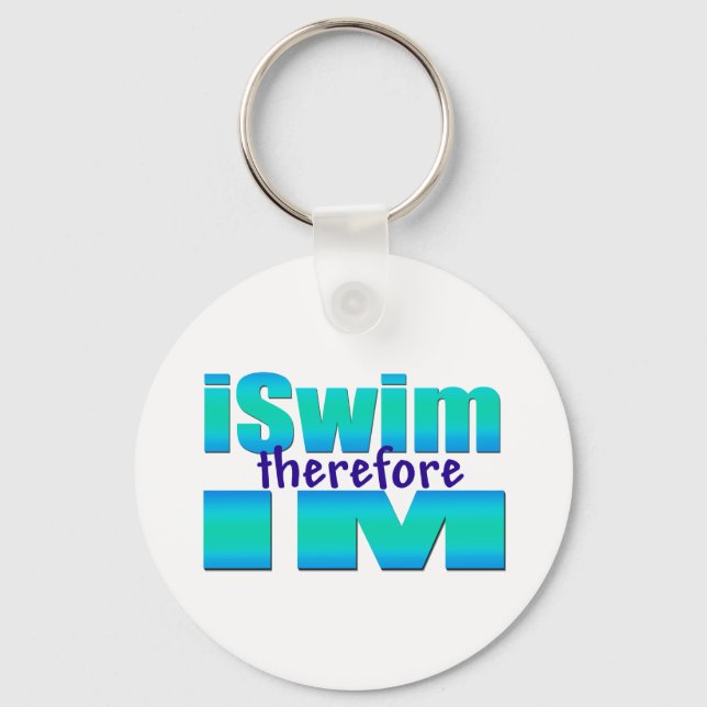 iSwim therefore IM Keychain (Front)