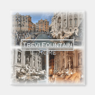 IT1505 Europe, Italy, Rome, Trevi Fountain, fridge Magnet