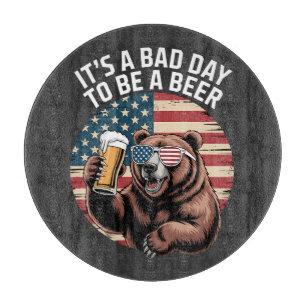 It A Bad Day To Be A Bear Cutting Board