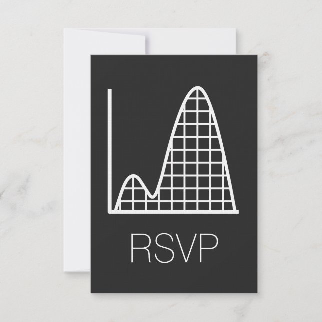 It Adds Up in Black RSVP Card (Front)