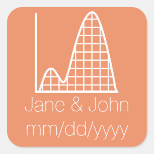 It Adds Up in Coral Sticker