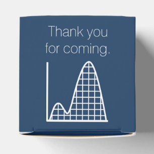 It Adds Up in Navy Favour Box