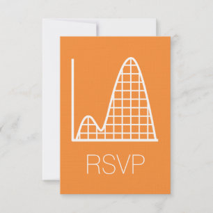 It Adds Up in Orange RSVP Card