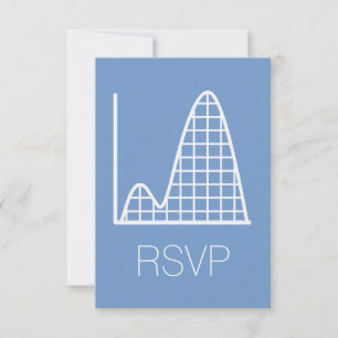 It Adds Up in Periwinkle RSVP Card