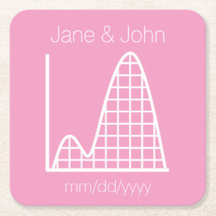 It Adds Up in Petal Pink Paper Coaster
